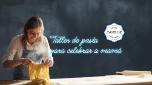 Banner General especial para madres Creación de pasta- Taller Camile
