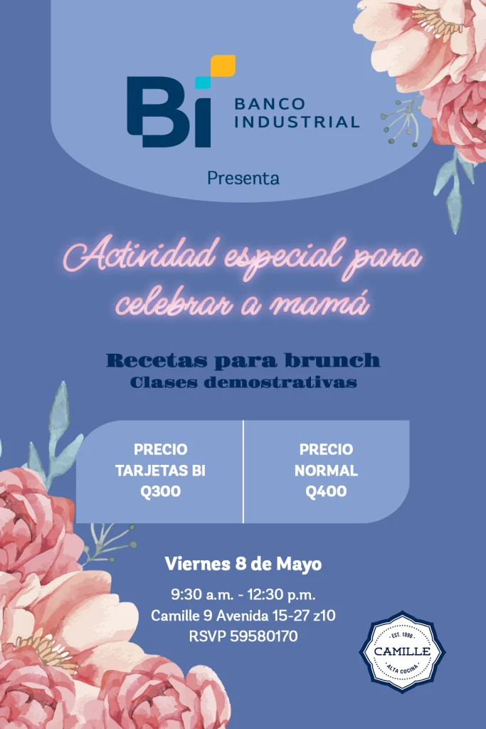 Banner Detallado especial para madres recetas para brunch- Taller Camile Banner Detallado especial para madres recetas para brunch- Taller Camile