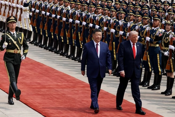 taiwan_estadosunidos Xi y Trump caminando