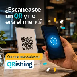 ¿Escaneaste un QR y no era el menú? ¿Escaneaste un QR y no era el menú?