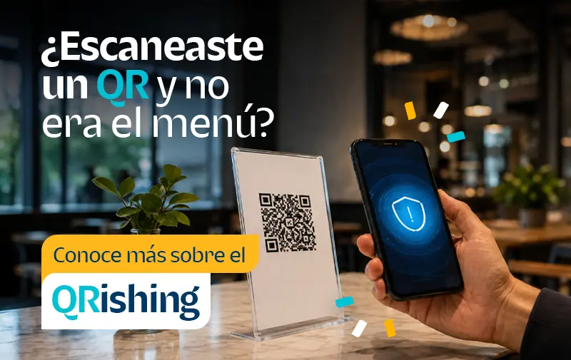 ¿Escaneaste un QR y no era el menú?