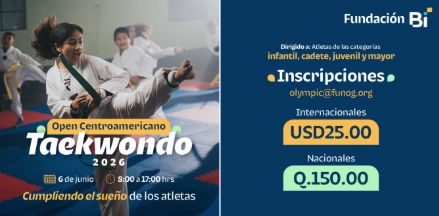 Open Taekwondo GT 2026 Open Taekwondo GT 2026