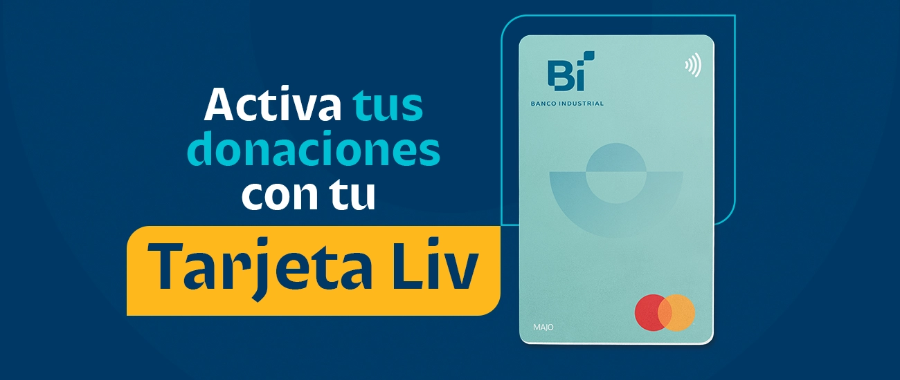 Donaciones Tarjeta liv