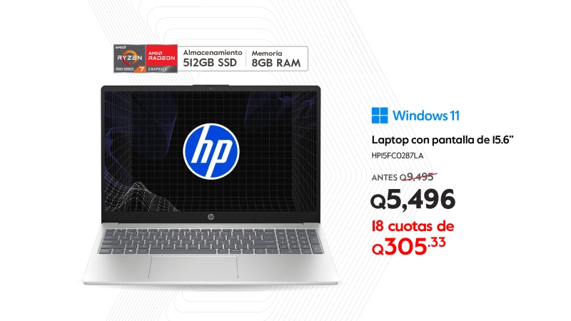 Laptop HP 15.6