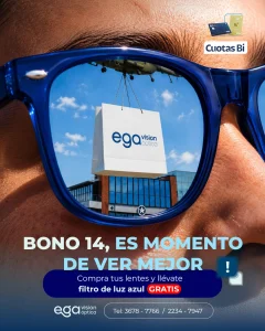 Egavision Promo Lentes