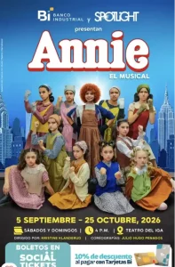 Annie El Musical 2026 