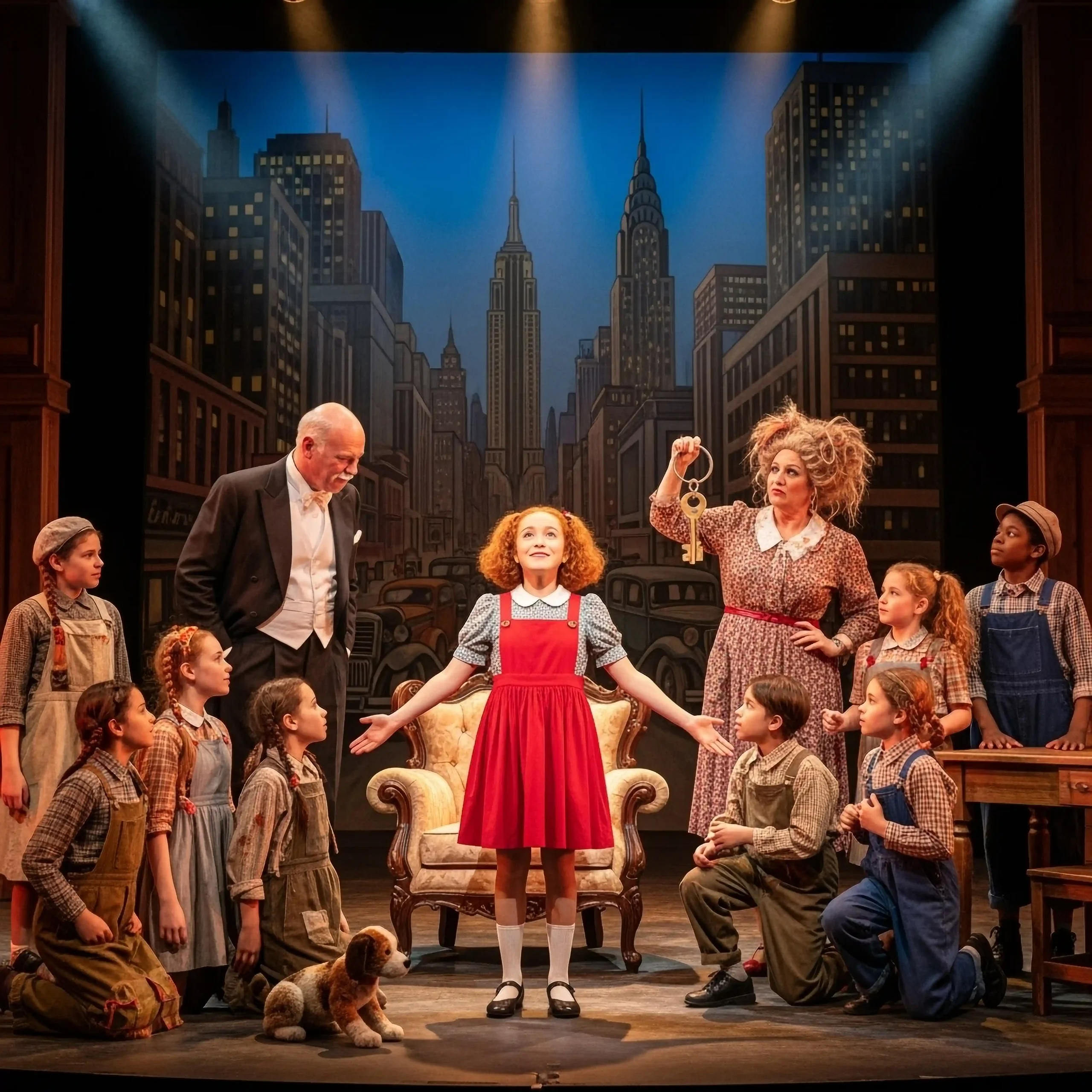 Annie el musical Guatemala