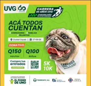 Carrera 60 Años UVG