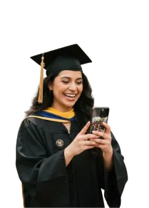 chica-con-traje-de-graduación