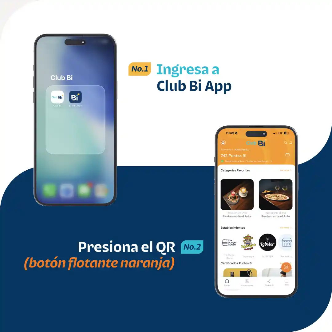 Canje promos Club Bi App 2 Canje promos Club Bi App 2