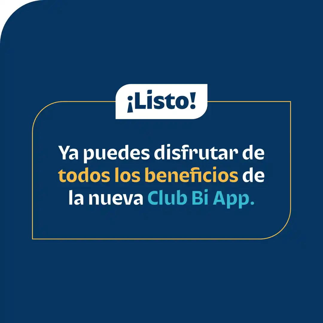 Canje promos Club Bi App 5 Canje promos Club Bi App 5
