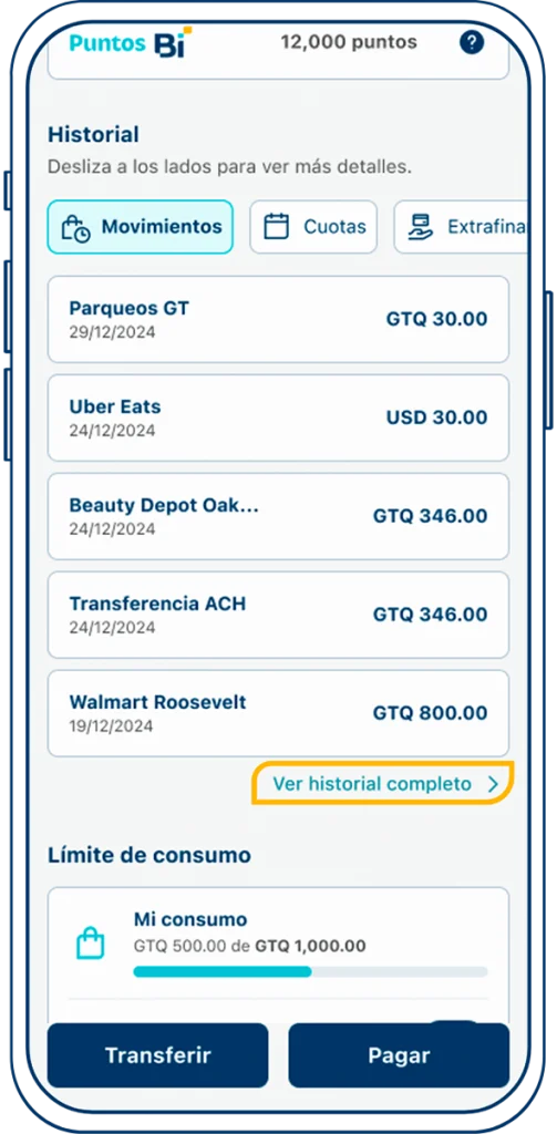 Historial Historial