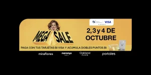 Acumula Dobles Puntos Bi en el Mega Sale - Portada