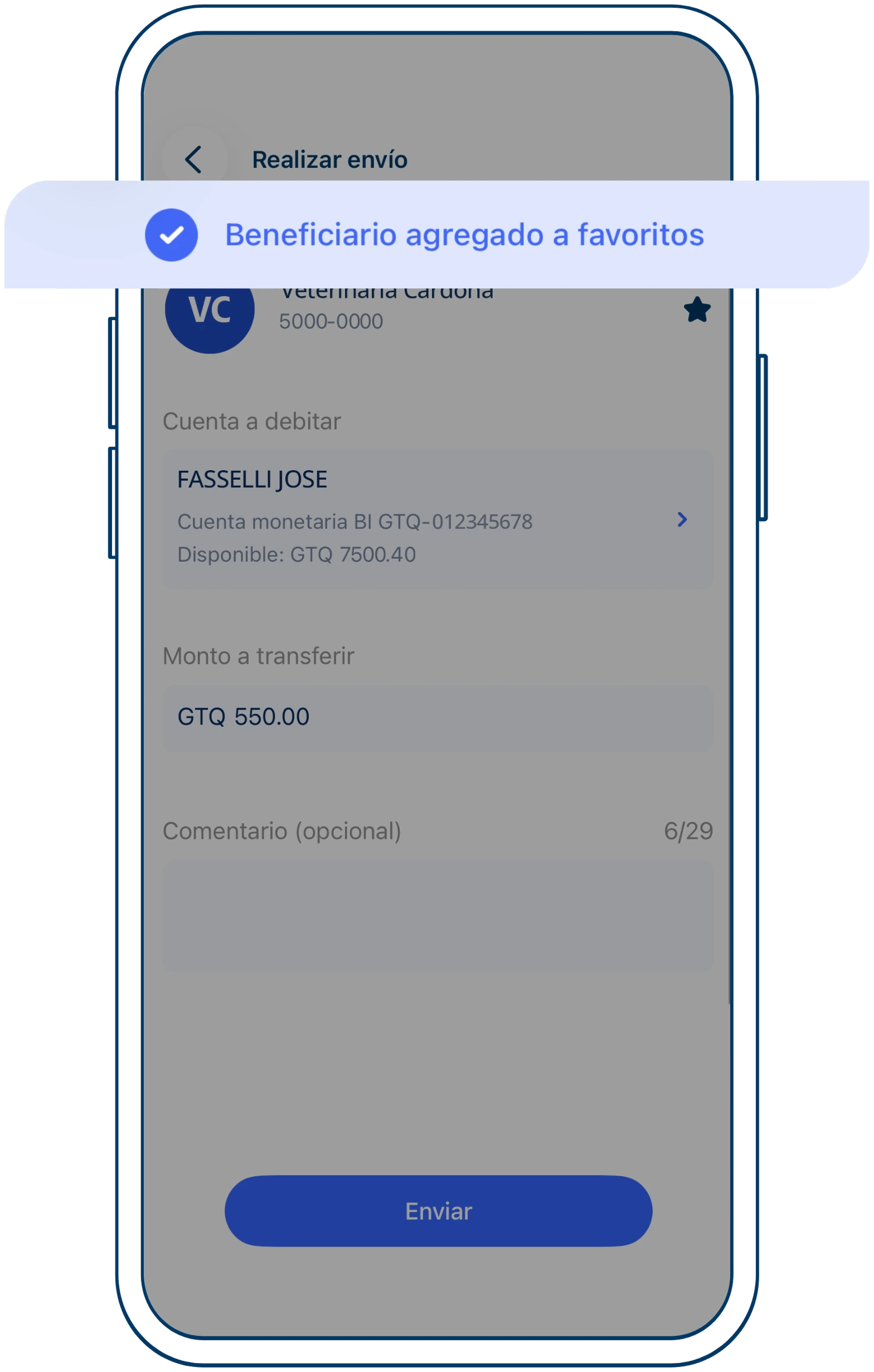 Paso 08, actualizaciones de Transferencia