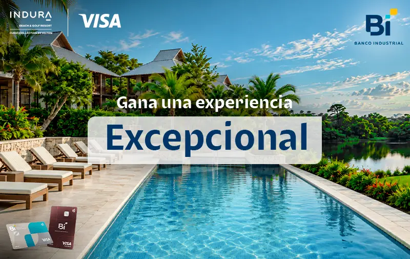 Sorteo Indura Beach Golf Resort con Tarjetas Bi