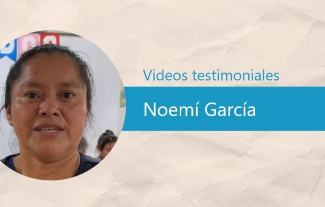 Video testimonial Noemí