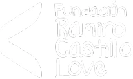 logotipo fundacion ramiro castillo love blanco