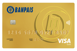 Tarjeta de Crédito Oro