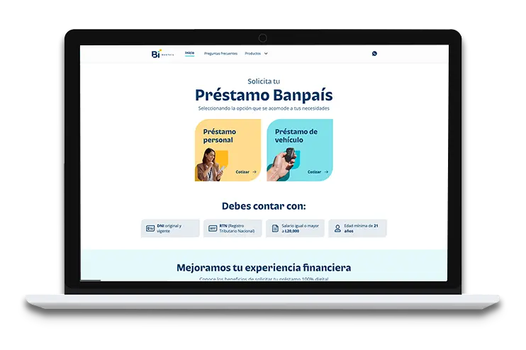 computadora préstamo