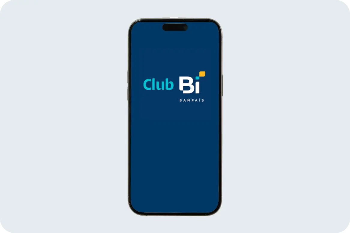 CLUB BANPAIS Imagen de BP en Línea App Club Bi