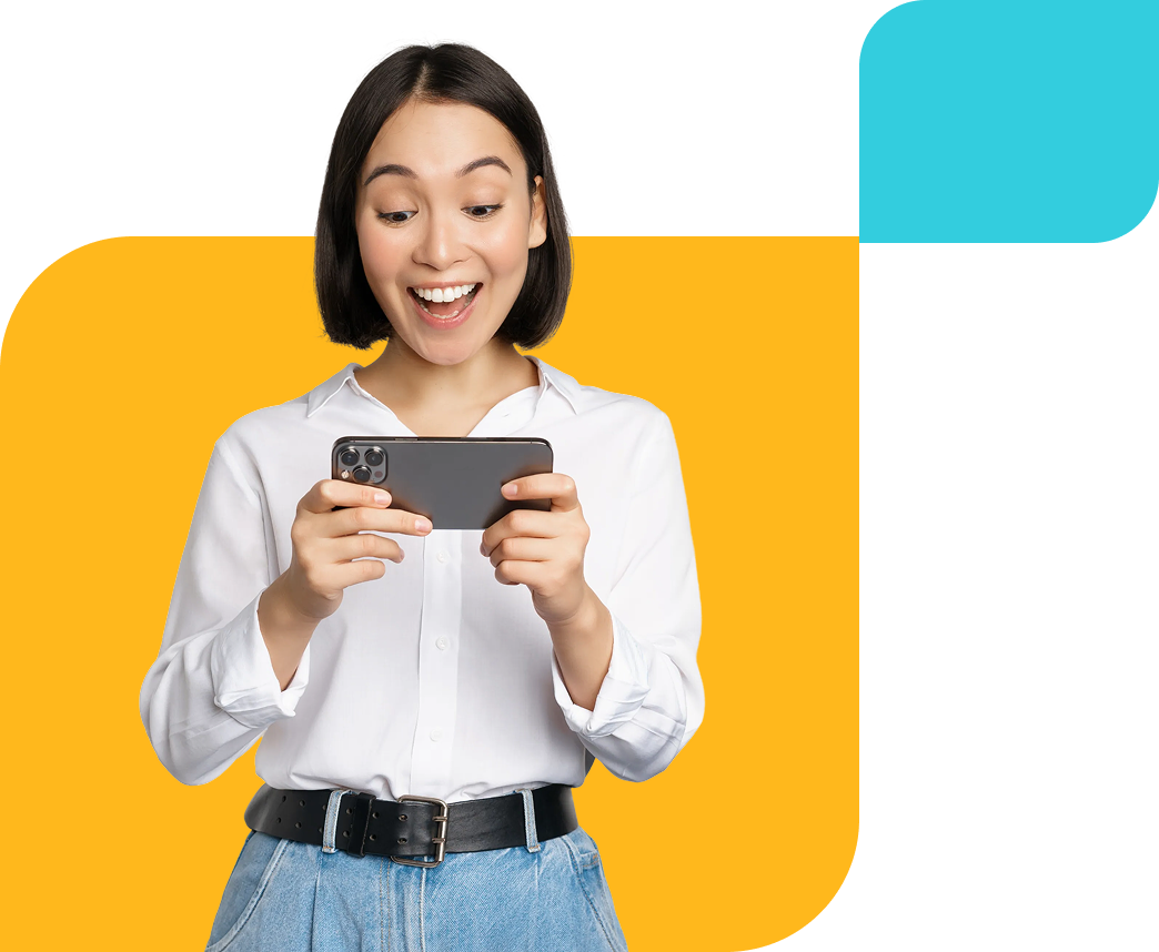 Mujer con tablet