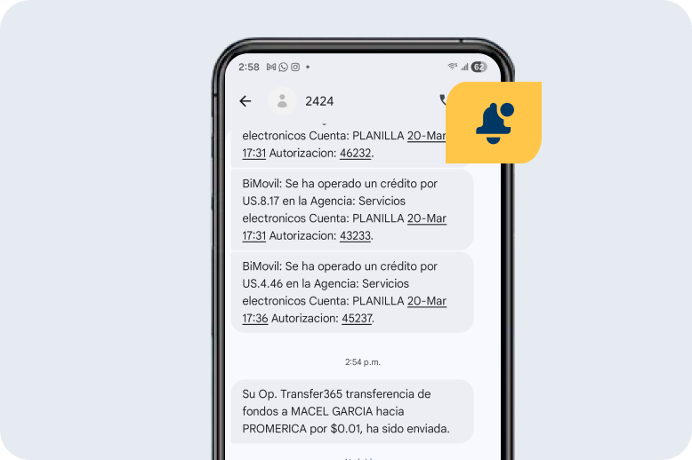 Notificaciones cuenta de ahorro Notificaciones cuenta de ahorro