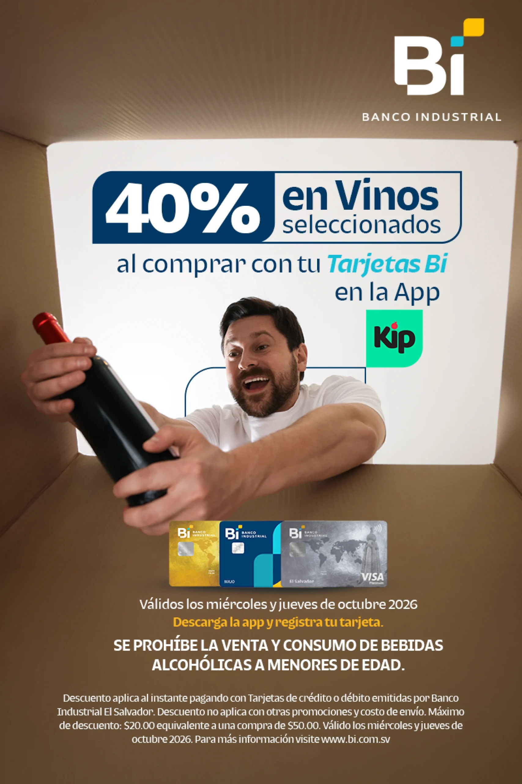 kip Descuento con Kip